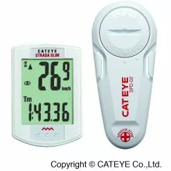 Cateye Strada Slim CC-RD310W Fahrradcomputer -Duracell Verkäufe 121006